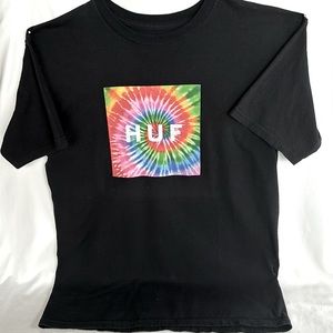 HUF NWOT Men’s Black Short Sleeve T-Shirt Size Medium